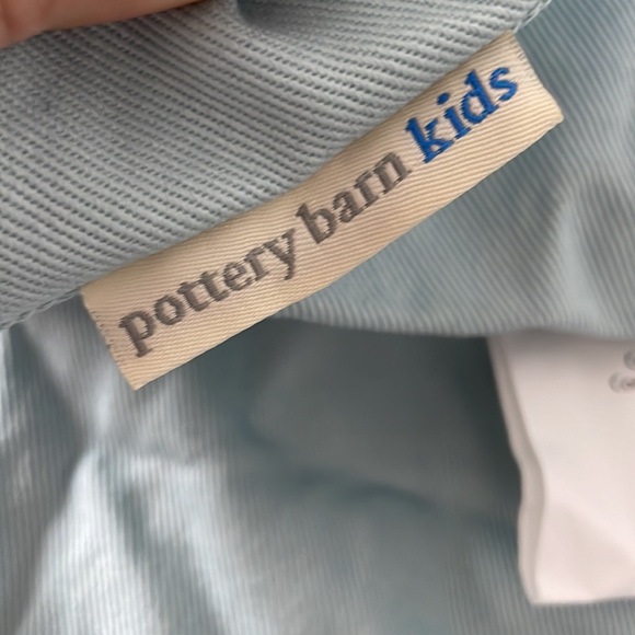 Brand new blue my first anywhere chair cover. Light blue with white piping. - Picture 3 of 4